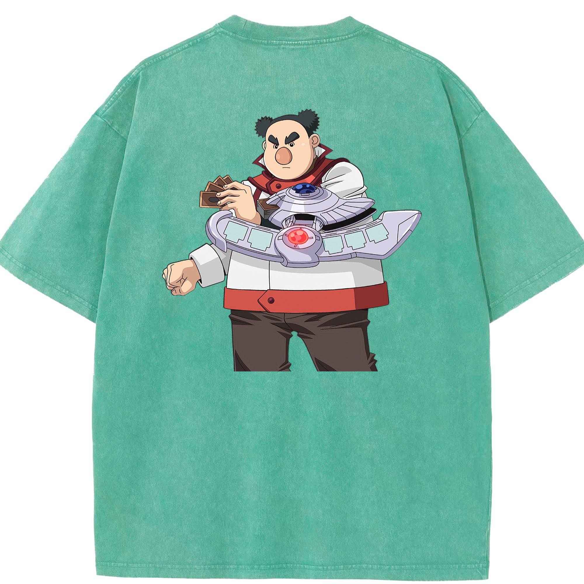 （画像用） 遊☆戯☆王 Yu-Gi-Oh! 綿100% ヴィンテージ風 半袖Tシャツ（背面プリント）